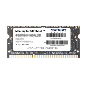 Pamięć RAM Patriot Memory Signature PSD34G1600L2S (DDR3 SO-DIMM; 1 x 4 GB; 1600 MHz; CL11)-2