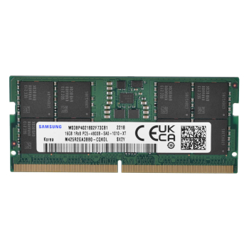 Samsung SO-DIMM 16GB DDR5 1Rx8 4800MHz PC5-38400 M425R2GA3BB0-CQK-1
