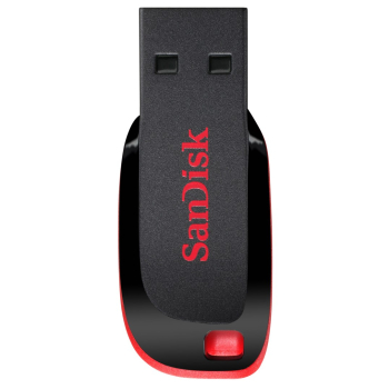 Pendrive SanDisk Cruzer Blade SDCZ50-064G-B35 (64GB; USB 2.0; kolor czarny)-1