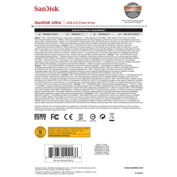 Pendrive SanDisk Cruzer Ultra SDCZ48-032G-U46 (32GB; USB 3.0; kolor czarny)-8