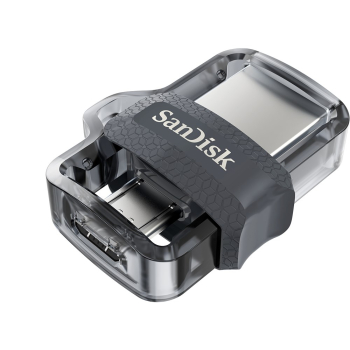 Pendrive SanDisk Ultra Dual Drive SDDD3-064G-G46 (64GB; microUSB, USB 3.0; kolor czarny)-3