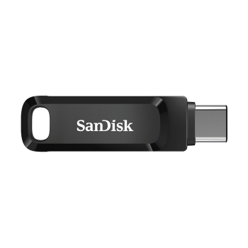 Pendrive SanDisk Ultra Dual GO SDDDC3-064G-G46 (64GB; USB 3.0, USB-C; kolor czarny)-2