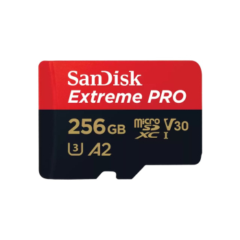 SANDISK EXTREME PRO microSDXC 256GB 200/140 MB/s A2-1