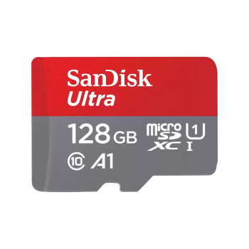 SANDISK ULTRA microSDXC 128GB 140MB/s + SD ADAPTER-1