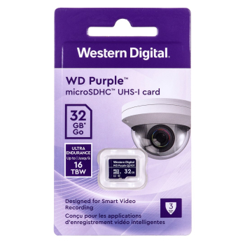 Karta pamięci WD Purple microSDXC WDD032G1P0C (32GB; Class 10, Class U1)-2