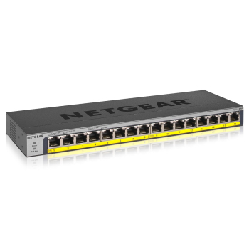 Switch PoE NETGEAR GS116PP-100EUS (16x 10/100/1000Mbps)-1