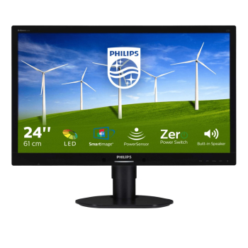 Monitor 24" Philips 243V7QDSB/00 IPS D-Sub/HDMI/DVI czarny-1