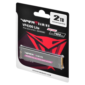 Patriot Viper VP4300L M.2 PCI-Ex4 NVMe 2TB 7.2 / 6.-1