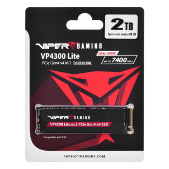 Patriot Viper VP4300L M.2 PCI-Ex4 NVMe 2TB 7.2 / 6.-2