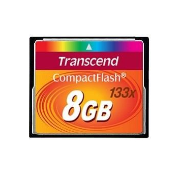 KOMPAKTOWA PAMIĘĆ FLASH 8GB 133X TS8GCF133 TRANSCEND-1