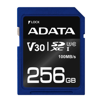 MEMORY SDXC 256GB V30/ASDX256GUI3V30S-R ADATA-1
