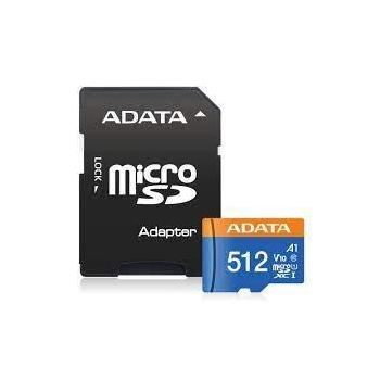 MEMORY MICRO SDXC 512GB W/AD./AUSDX512GUICL10A1-RA1 ADATA-1