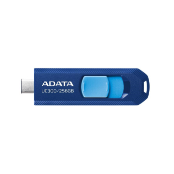 MEMORY DRIVE FLASH USB-C 256GB/ACHO-UC300-256G-RNB/BU ADATA-1