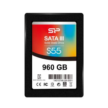 Silicon Power | Slim S55 | 960 GB | SSD form factor 2.5" | SSD interface Serial ATA III-1