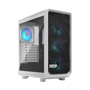 Fractal Design | Meshify 2 Compact RGB | Side window | White TG Clear | Mid-Tower | Power supply included No | ATX-1