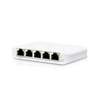 Ubiquiti Networks UniFi switch zarządzalny Flex Mini (5-pack) Gigabit Ethernet (10/100/1000) Obsługa PoE Biały-1