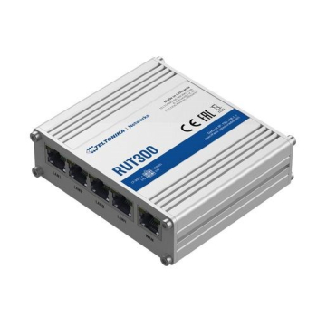 Teltonika RUT300 Router kablowy 5x LAN/WAN Fast Ethernet-1