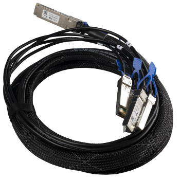 Mikrotik XQ+BC0003-XS+ kabel InfiniBand 3 m QSFP28 4x SFP28 Czarny, Chrom-1