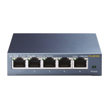 TP-Link TL-SG105 switch niezarządzalny L2 Gigabit Ethernet (10/100/1000) Czarny-1