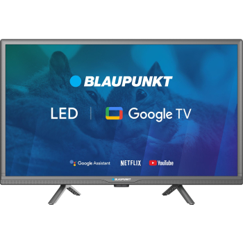 TV 24" Blaupunkt 24HBG5000S HD LED, GoogleTV, Dolby Digital, WiFi 2,4-5GHz, BT, czarny-1