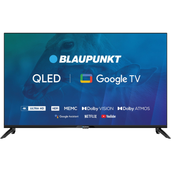 TV 43" Blaupunkt 43QBG7000S 4K Ultra HD QLED, GoogleTV, Dolby Atmos, WiFi 2,4-5GHz, BT, czarny-1