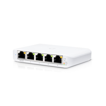 Ubiquiti Networks UniFi switch zarządzalny Flex Mini (3-pack) Gigabit Ethernet (10/100/1000) Obsługa PoE Biały-1