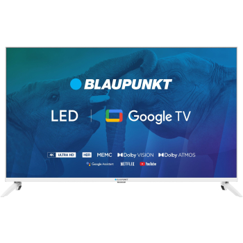 TV 43" Blaupunkt 43UBG6010S 4K Ultra HD LED, GoogleTV, Dolby Atmos, WiFi 2,4-5GHz, BT, biały-1