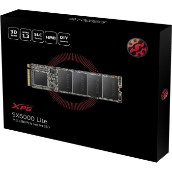 Dysk SSD ADATA XPG SX6000 LITE 256GB M.2 2280 PCIe Gen3x4-4