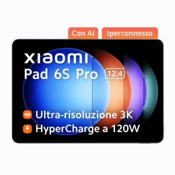 Tablet Xiaomi PAD 6S PRO 8/256GB WIFI 12.4" Gray-1
