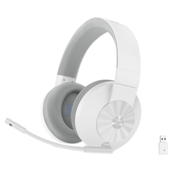 Słuchawki z mikrofonem dla graczy Lenovo Legion H600 (biało-szare)-1