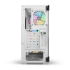 SAVIO OBUDOWA PC ARGB MESH/GLASS RAPTOR WHITE X1-2