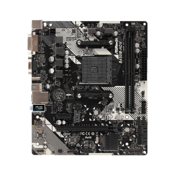 Płyta główna Asrock B450M-HDV R4.0 (AM4; 2x DDR4 DIMM; Micro ATX)-2