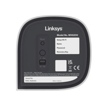 Router Linksys VELOP MX6200 AXE5400 3PK (MX6203-KE)-6