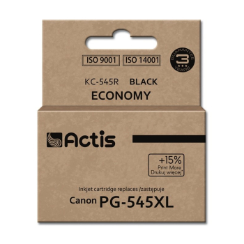 Tusz ACTIS KC-545R (zamiennik Canon PG-545XL; Standard; 15 ml; czarny)-1