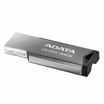Pendrive ADATA UV250 AUV250-64G-RBK (64GB; USB 2.0; kolor srebrny)-2