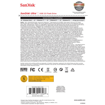 Pendrive SanDisk CRUZER SDCZ48-128G-U46 (128GB; USB 3.0; kolor czarny)-7