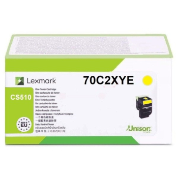 Lexmark Toner 70C2XYE Yellow-2