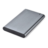 GEMBIRD OBUDOWA USB 3.1 NA DYSK HDD/SSD 2.5'' SATA SZCZOTKOWANE ALUMINIUM, SZARA-2