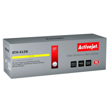 Toner Activejet ATH-412N (zamiennik HP 305A CE412A; Supreme; 2600 stron; żółty)-1