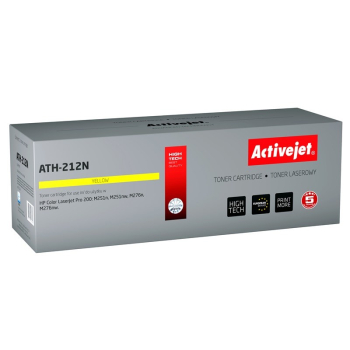 Toner Activejet ATH-212N (zamiennik HP 131A CF212A, Canon CRG-731Y; Supreme; 1800 stron; żółty)-1