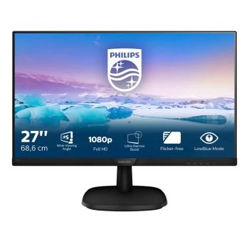 Monitor Philips 273V7QDAB/00 (27"; IPS/PLS; FullHD 1920x1080; HDMI, VGA; kolor czarny)-1