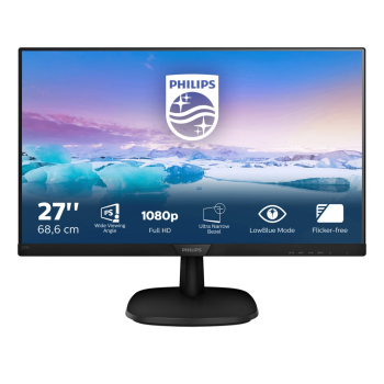 Monitor Philips 273V7QJAB/00 (27"; IPS/PLS; FullHD 1920x1080; DisplayPort, HDMI, VGA; kolor czarny)-1