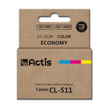 Tusz ACTIS KC-511R (zamiennik Canon CL-511; Standard; 12 ml; kolor)-1