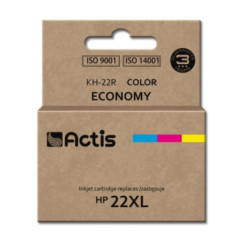 Tusz ACTIS KH-22R (zamiennik HP 22XL C9352A; Standard; 18 ml; kolor)-1