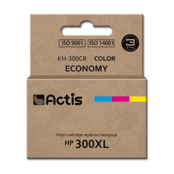 Tusz ACTIS KH-300CR (zamiennik HP 300XL CC644EE; Standard; 21 ml; kolor)-1