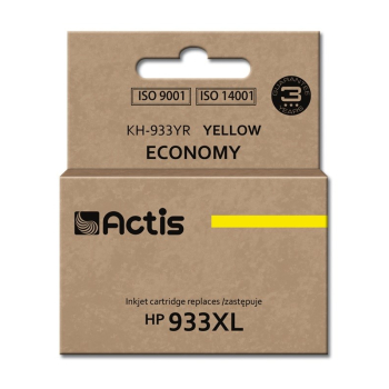 Tusz ACTIS KH-933YR (zamiennik HP 933XL CN056AE; Standard; 13 ml; żółty)-1