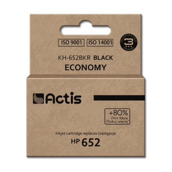 Tusz ACTIS KH-652BKR (zamiennik HP 652 F6V25AE; Standard; 15 ml; 650 stron, czarny)-1