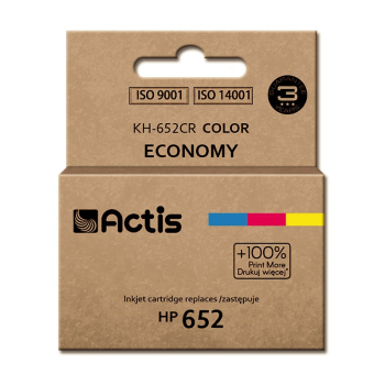 Tusz ACTIS KH-652CR (zamiennik HP 652 F6V24AE; Standard; 15 ml; kolor)-1