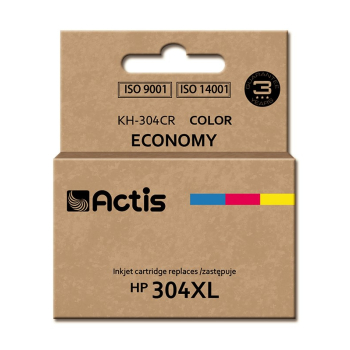 Tusz ACTIS KH-304CR (zamiennik HP 304XL N9K07AE; Premium; 18 ml; kolor)-1