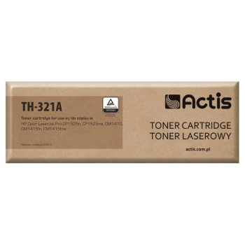 Toner ACTIS TH-321A (zamiennik HP 128A CE321A; Standard; 1300 stron; niebieski)-1